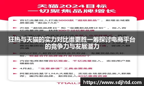 狂热与天猫的实力对比谁更胜一筹探讨电商平台的竞争力与发展潜力